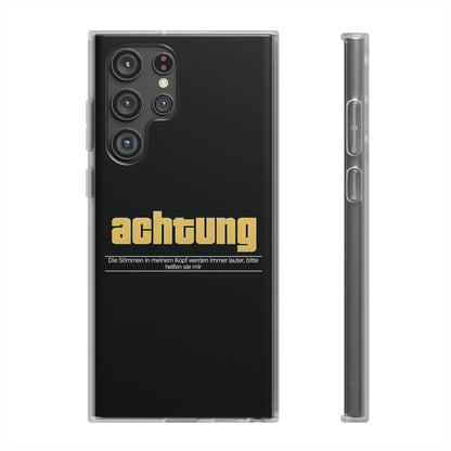 "Achtung (Stimmen)" High Quality Phone Case