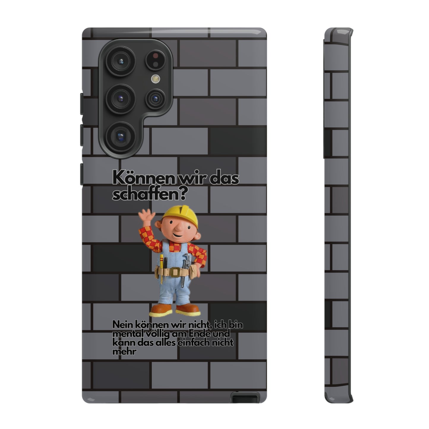 "Können wir das schaffen?" Premium Quality Phone Case