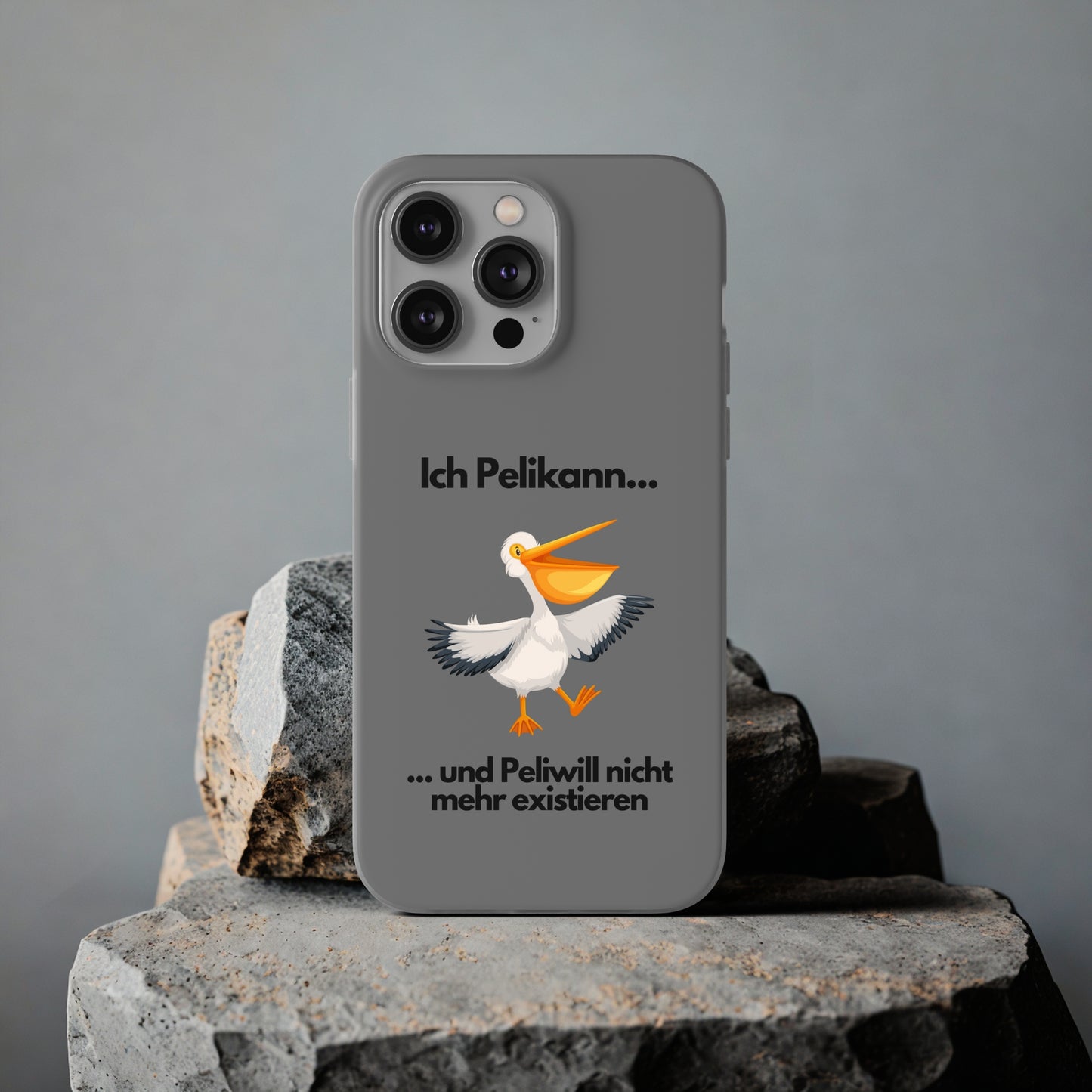 "Ich Pelikann..." High Quality Phone Case