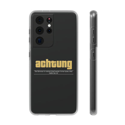 "Achtung (Stimmen)" High Quality Phone Case