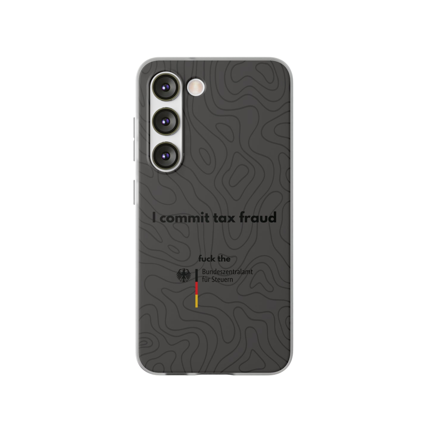 "I commit tax fraud" High Quality Phone Case