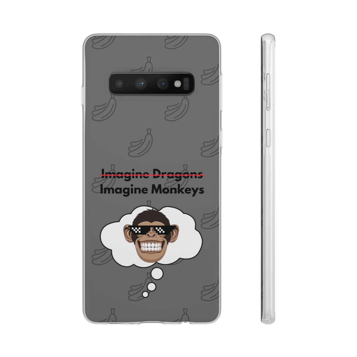 "Imagine Monkeys" High Quality Phone Case