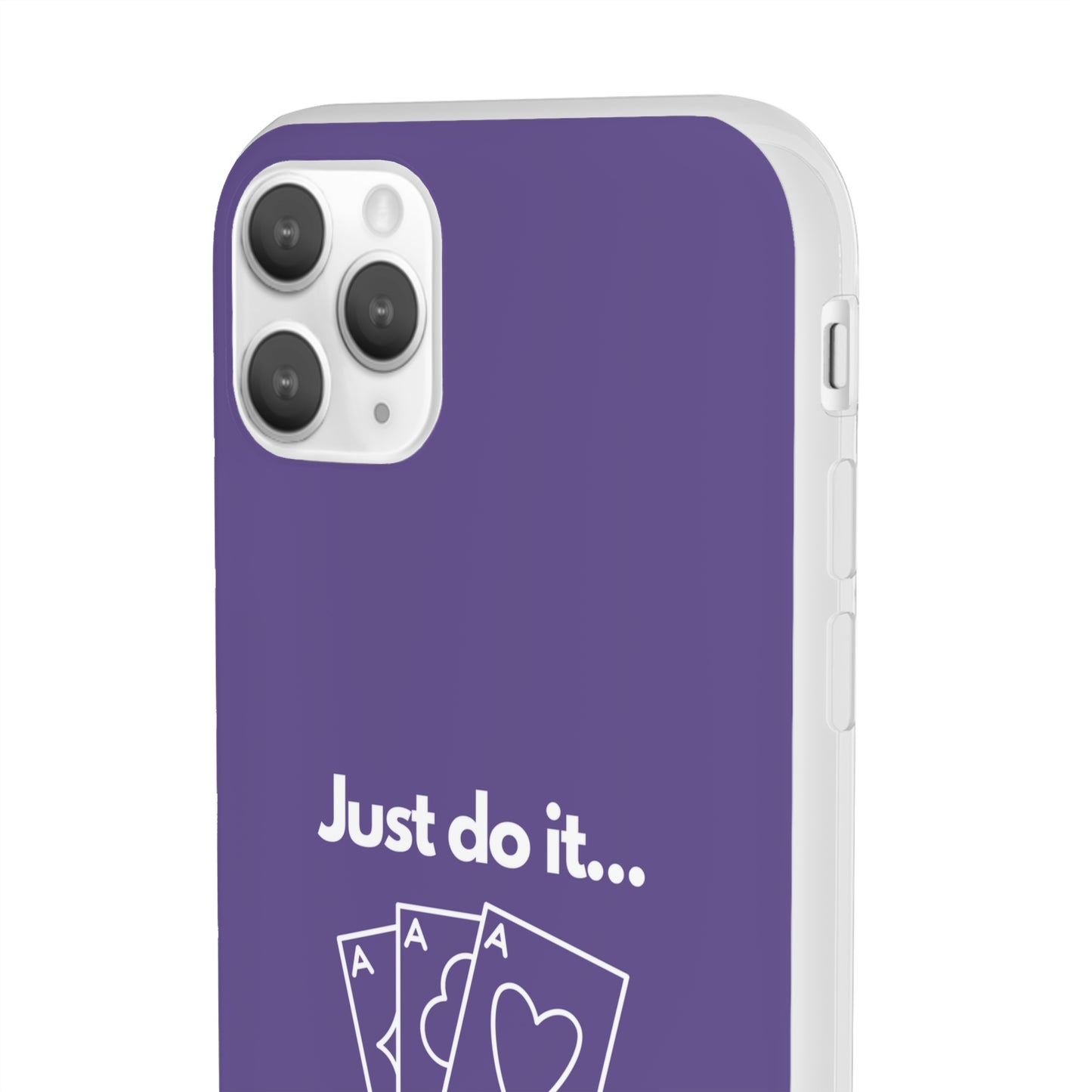 "Just do it... gamble" High Quality Phone Case