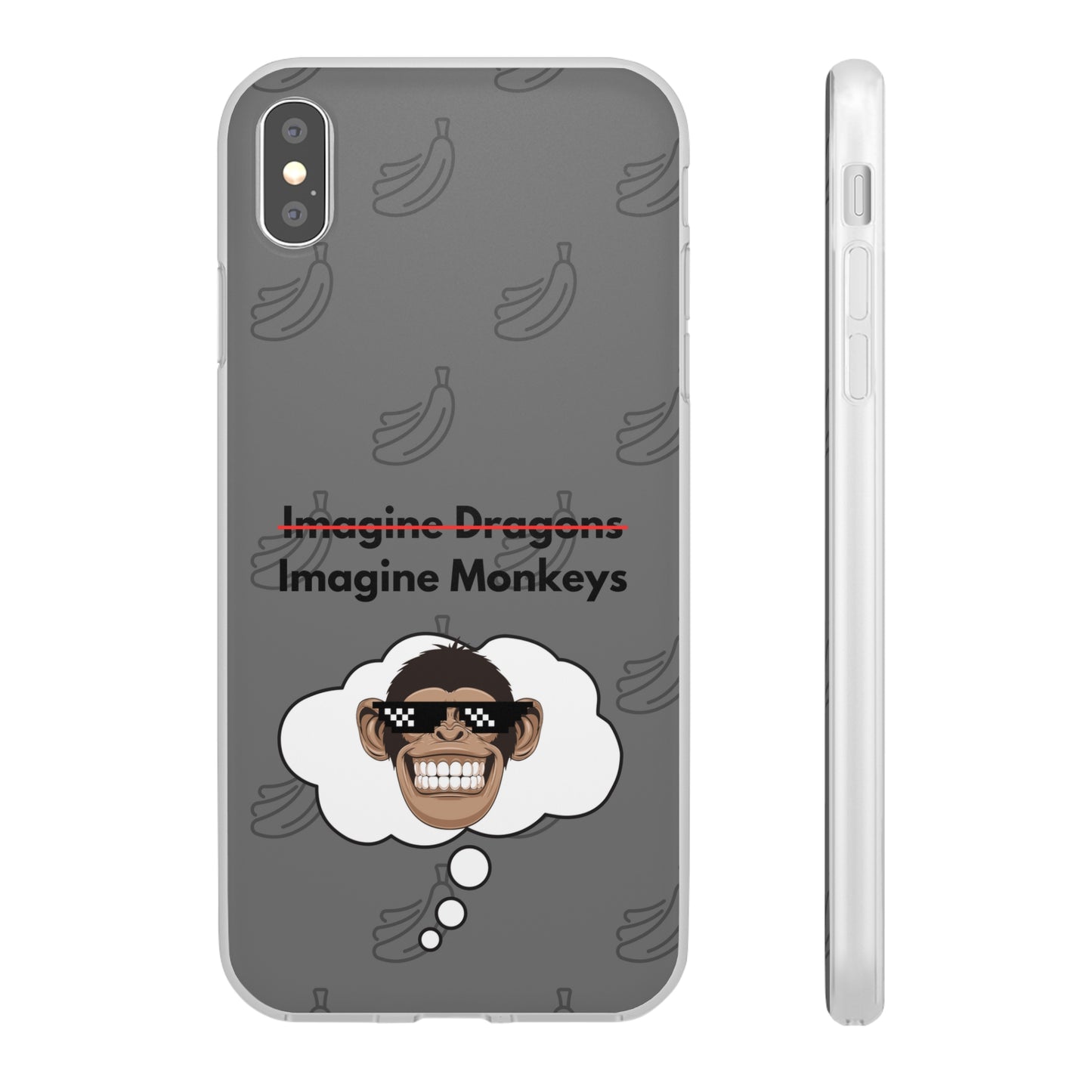 "Imagine Monkeys" High Quality Phone Case