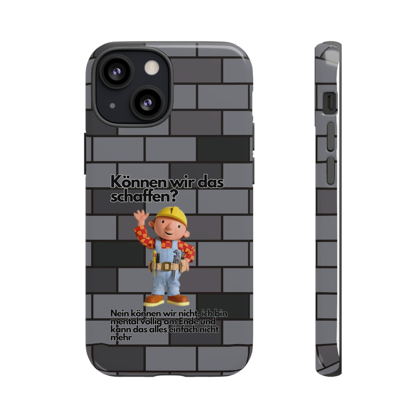 "Können wir das schaffen?" Premium Quality Phone Case