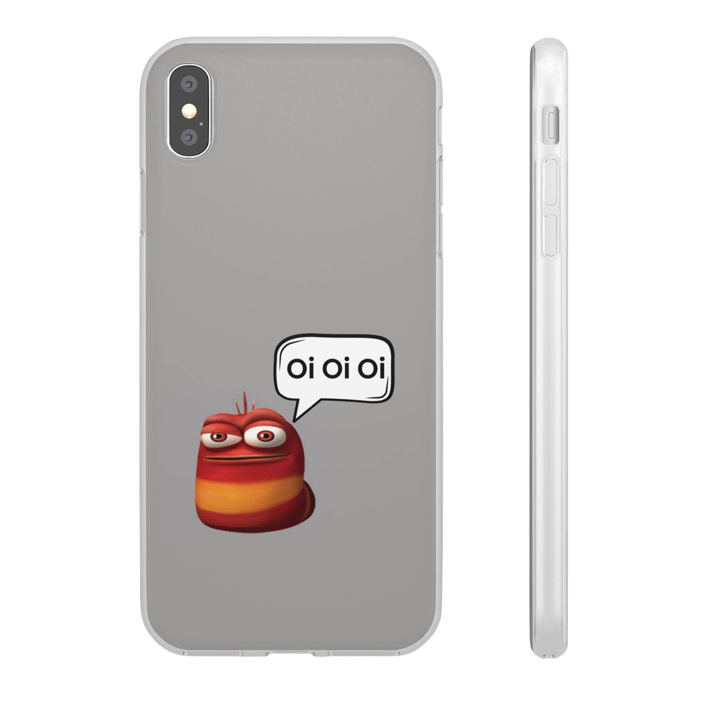 "Oi Oi Oi Red Larva" High Quality Phone Case