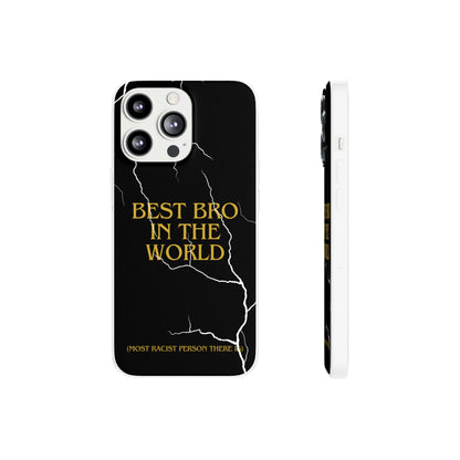 "Best Bro in the world" High Quality Phone Case