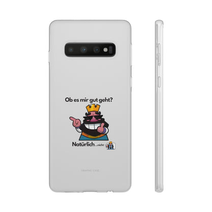 "Ob es mir gut geht? Natürlich... nicht" High Quality Phone Case