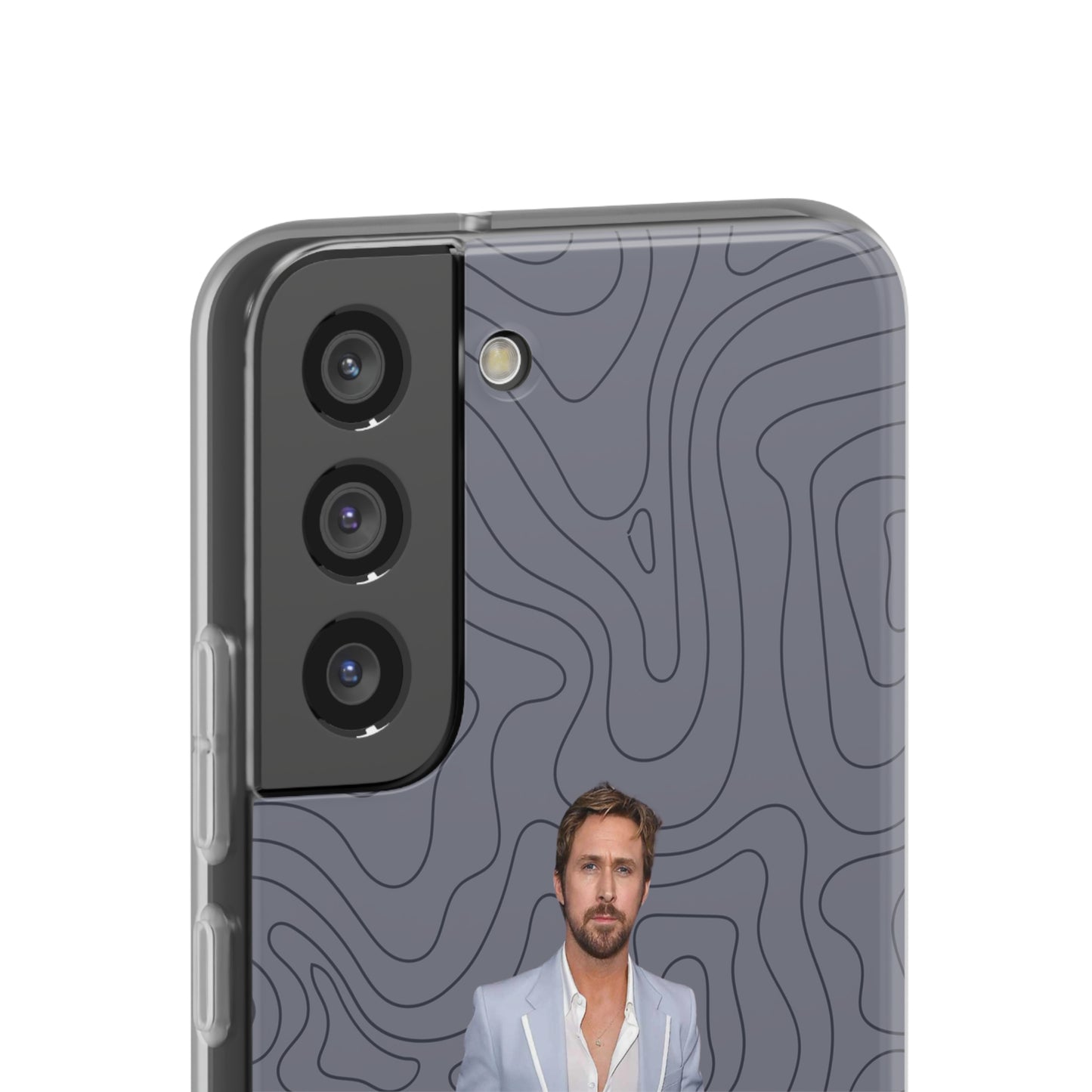 "Ryan Gosling blue" High Quality Phone Case