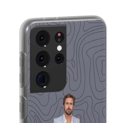 "Ryan Gosling blue" High Quality Phone Case