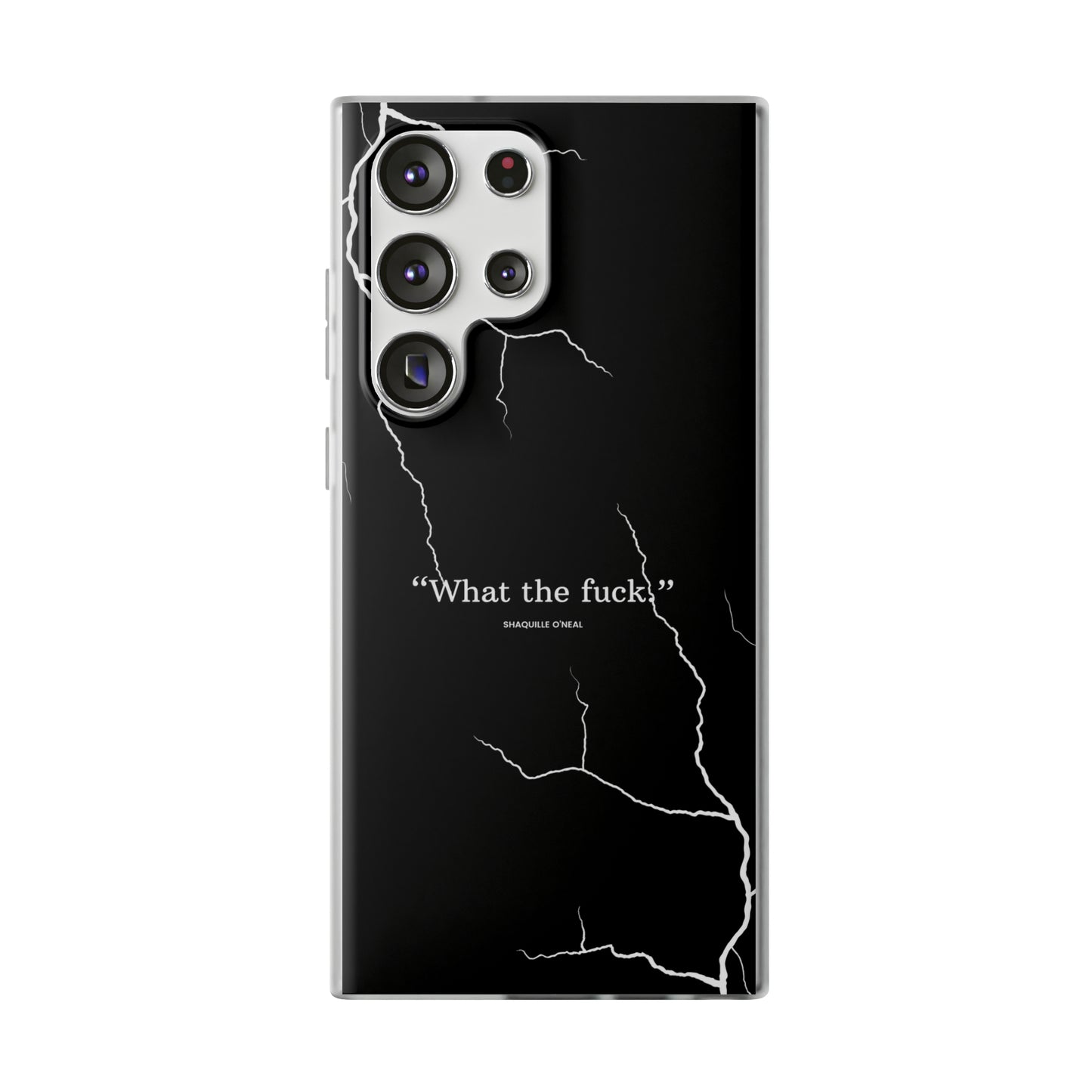 "What the fuck quote" High Quality Phone Case