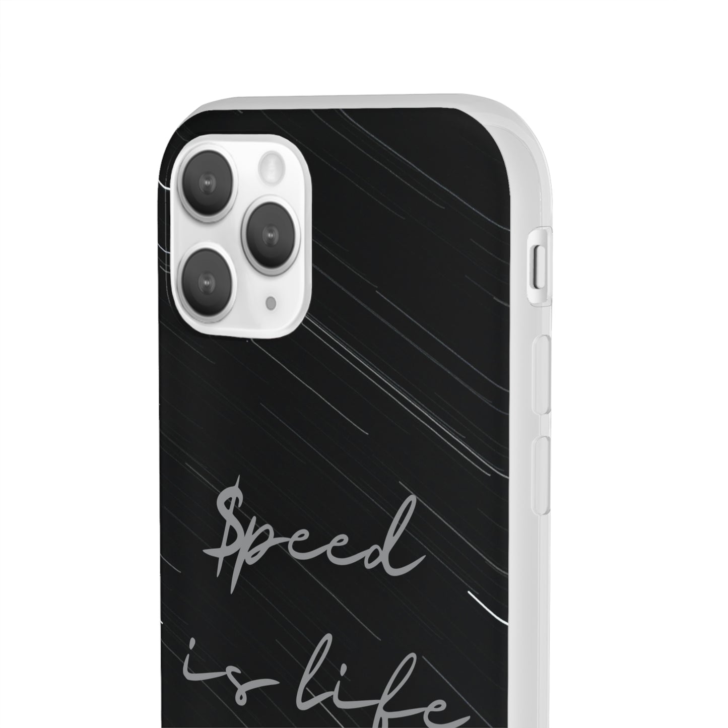 "Speed is life" High Quality Phone Case