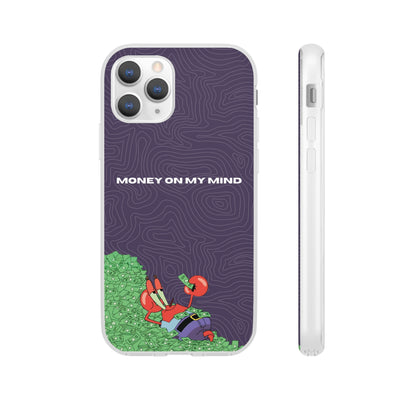 "Money on my mind" High Quality Phone Case