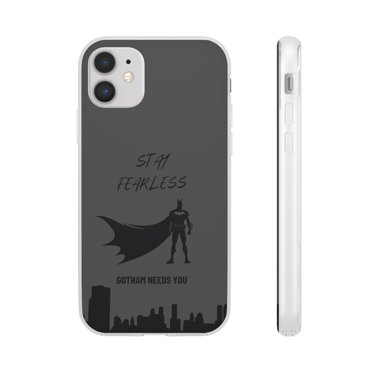 "Stay fearless, Gotham needs you" High Quality Phone Case