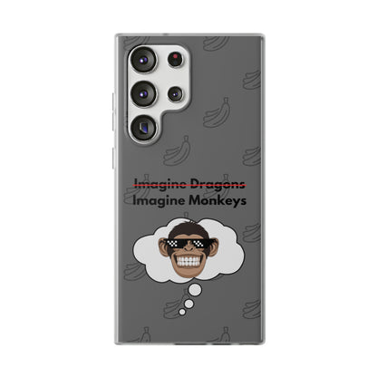 "Imagine Monkeys" High Quality Phone Case