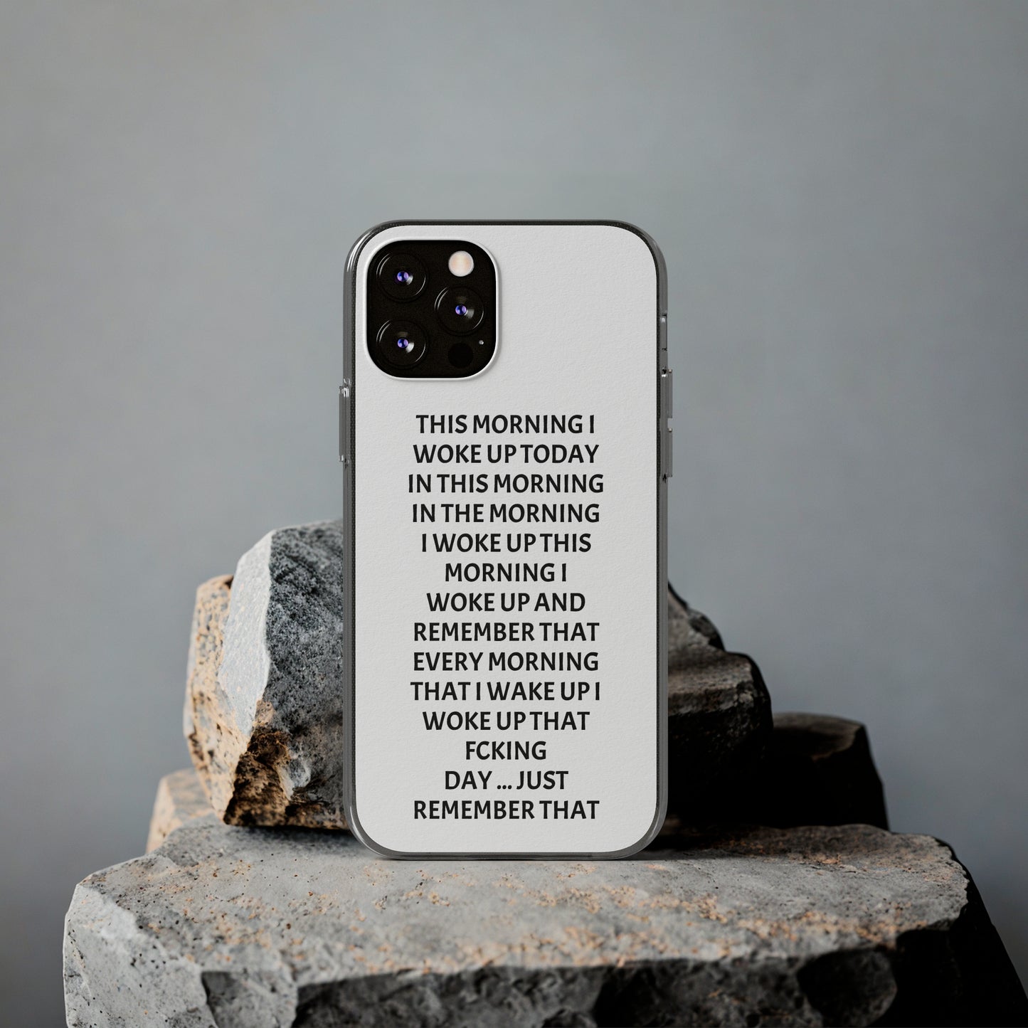 "THIS MORNING" High Quality Phone Case