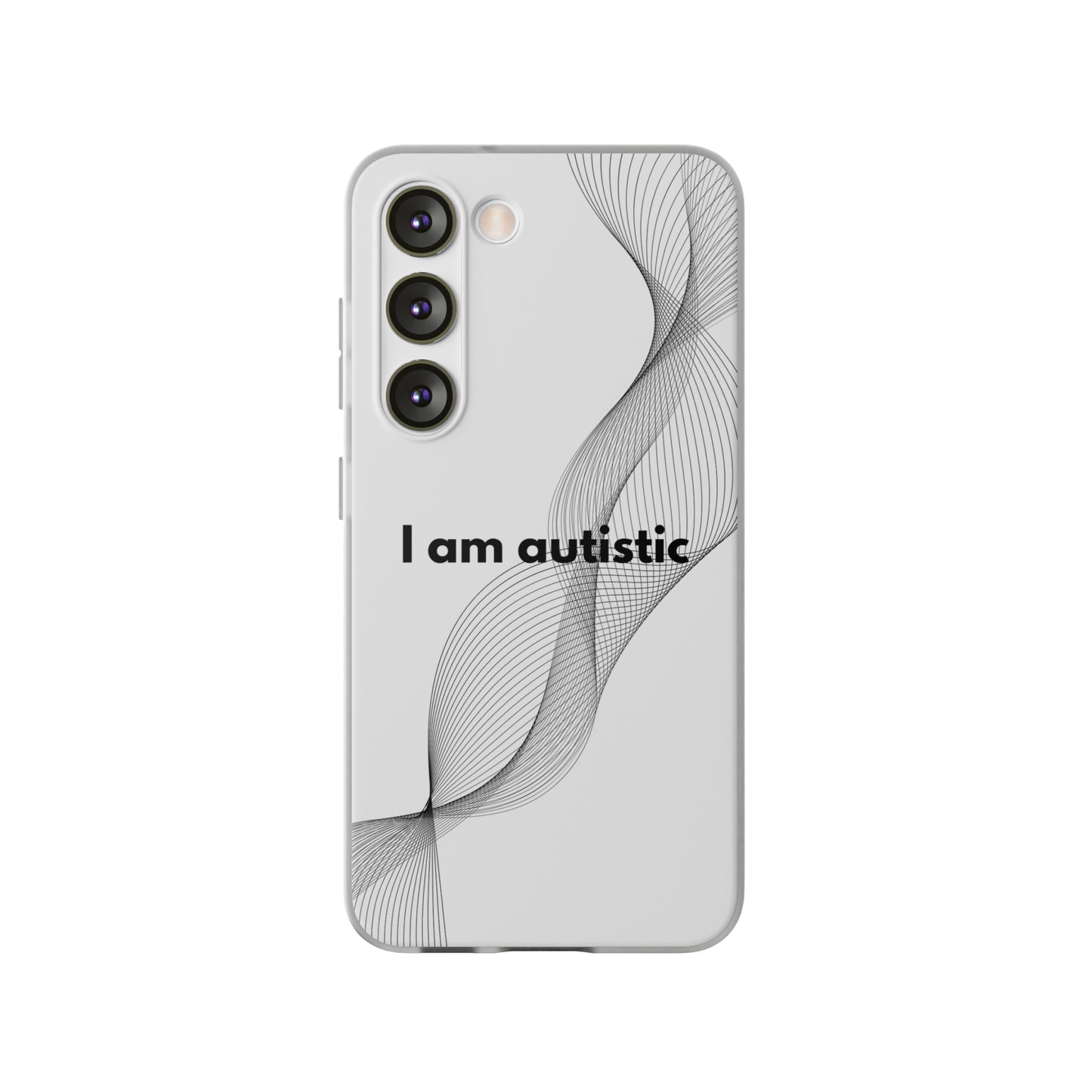 "I am autistic" High Quality Phone Case