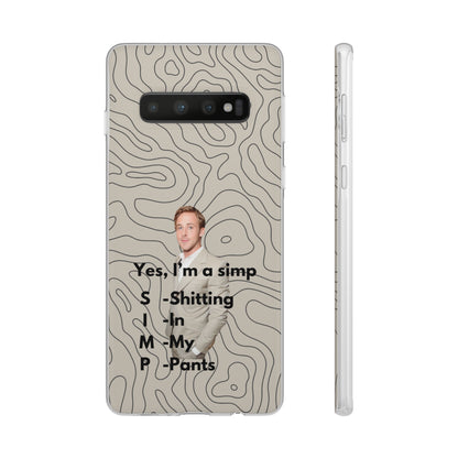 "Yes, I'm a simp" High Quality Phone Case