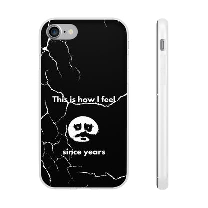 "This is how I feel since years" High Quality Phone Case