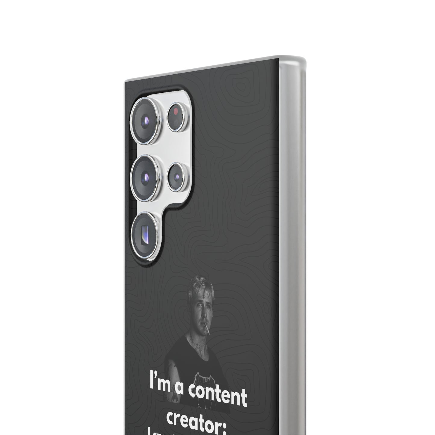 "I'm a content creator" High Quality Phone Case