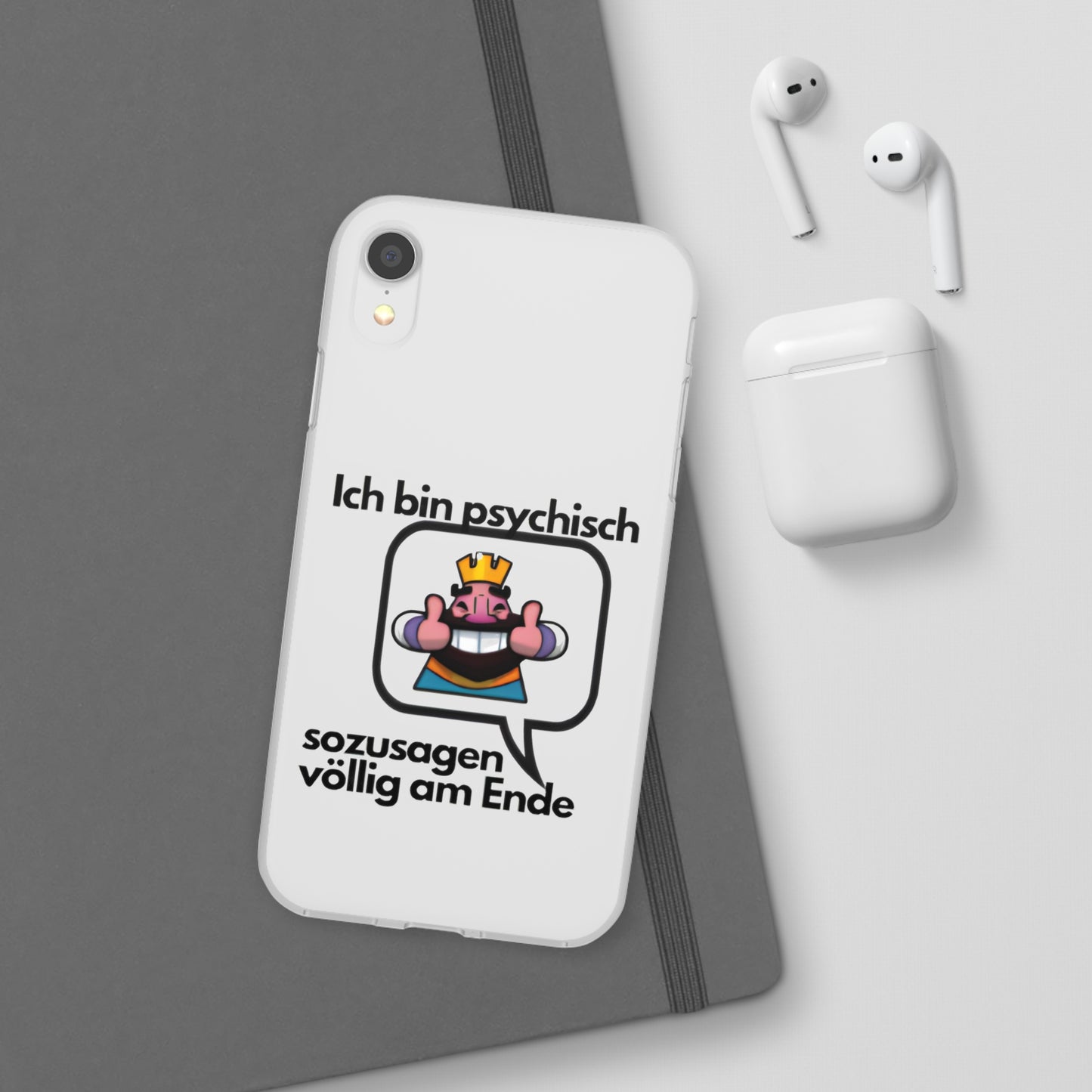 "Ich bin psychisch sozusagen völlig am Ende" High Quality Phone Case