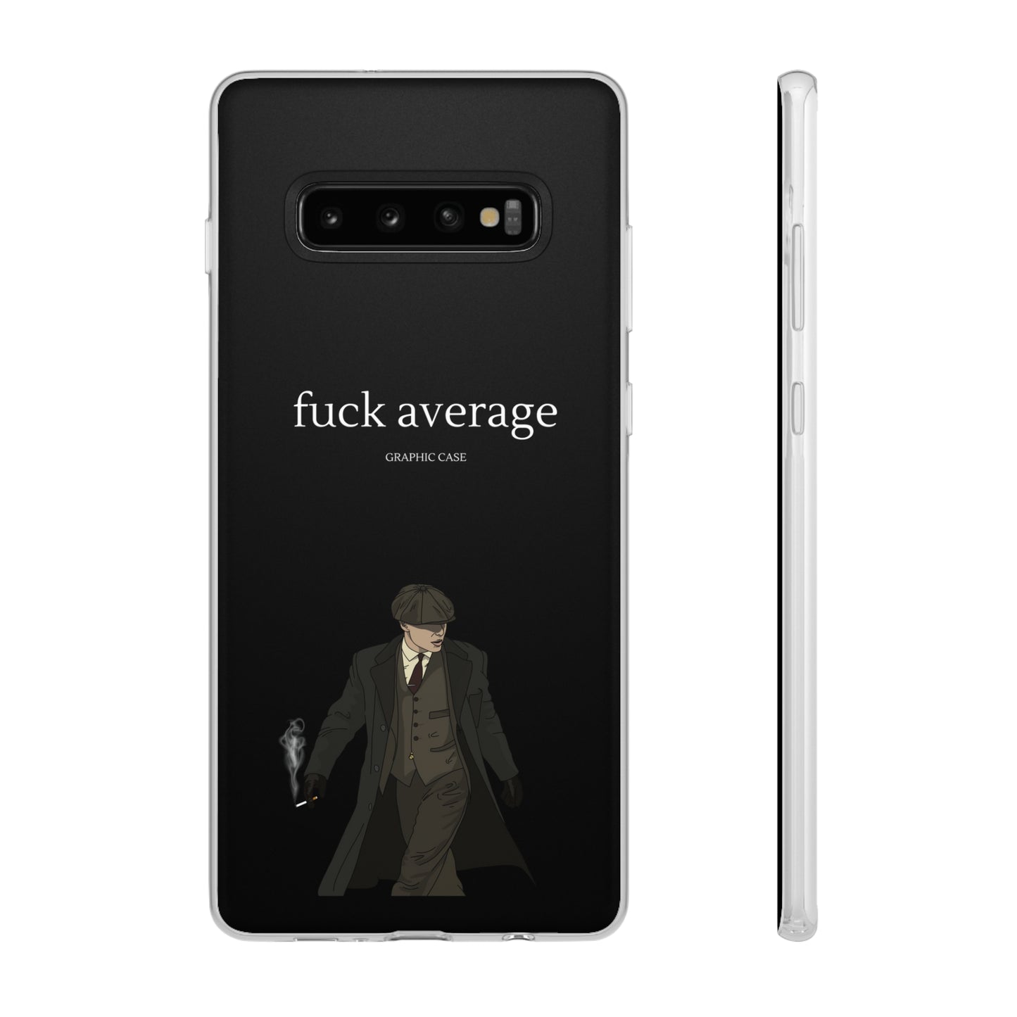 "fuck average" High Quality Phone Case