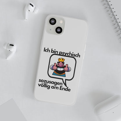 "Ich bin psychisch sozusagen völlig am Ende" High Quality Phone Case