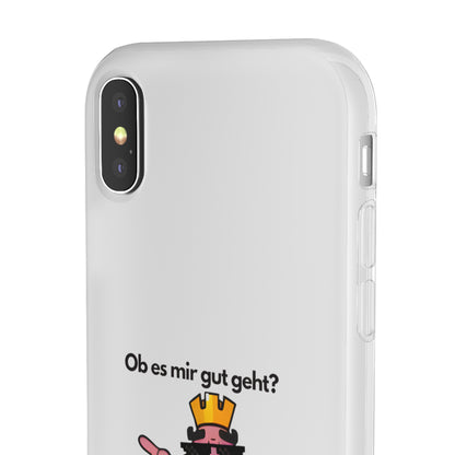 "Ob es mir gut geht? Natürlich... nicht" High Quality Phone Case