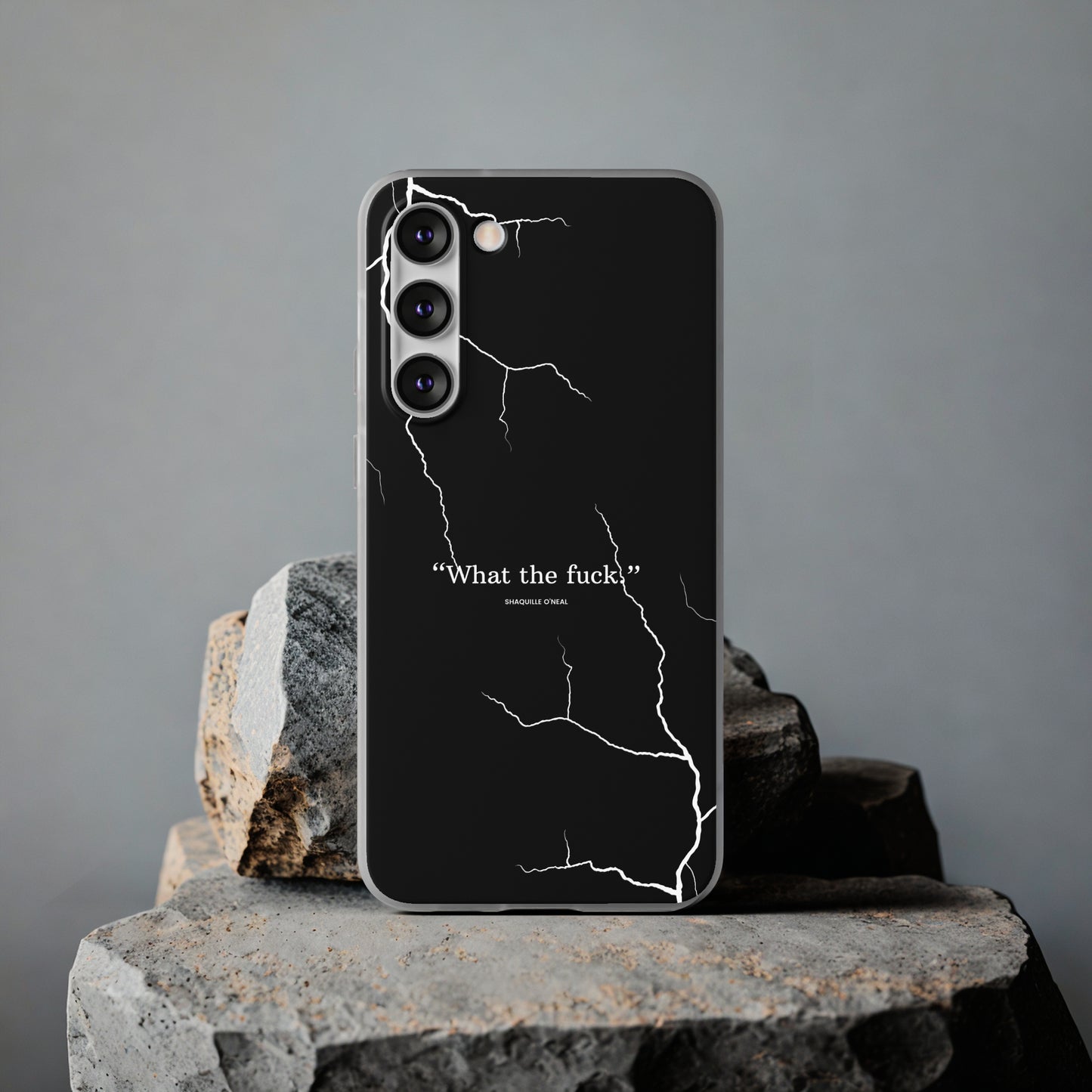 "What the fuck quote" High Quality Phone Case