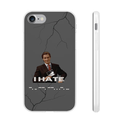 "I hate -. .. --. --. . .-. ... " High Quality Phone Case