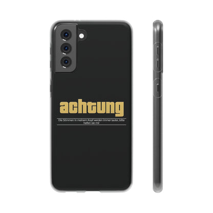 "Achtung (Stimmen)" High Quality Phone Case