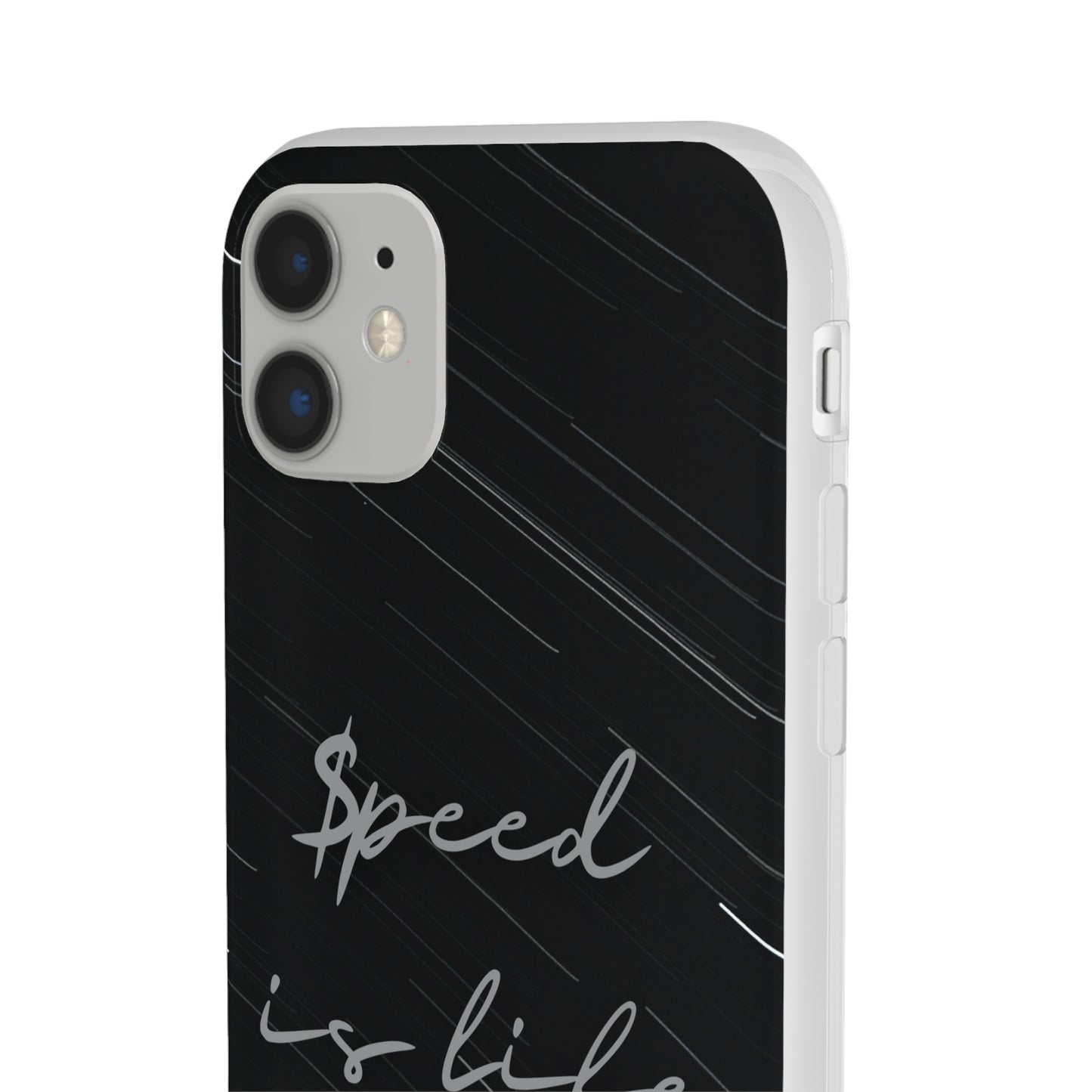 "Speed is life" High Quality Phone Case