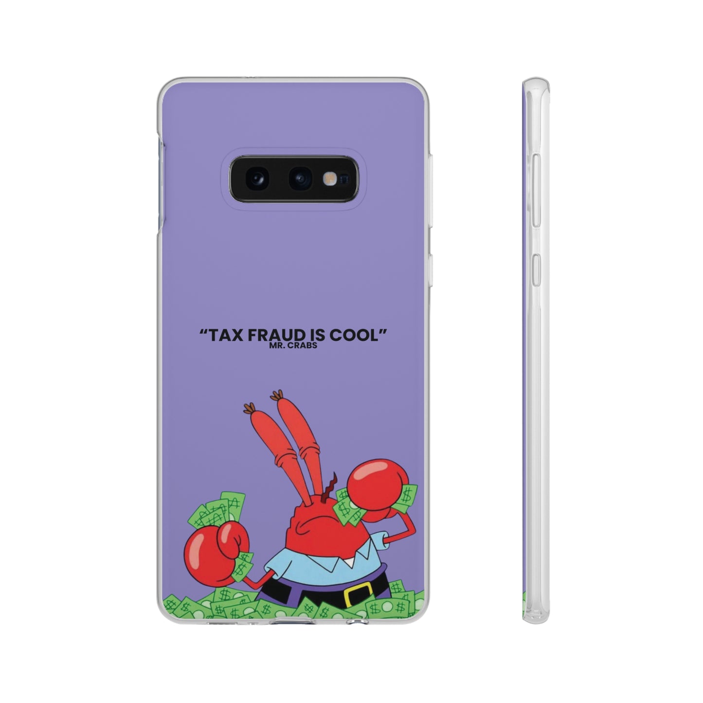 "Tax Fraud is cool" High Quality Phone Case