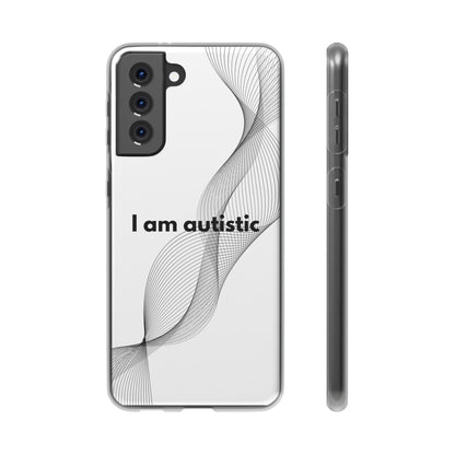 "I am autistic" High Quality Phone Case