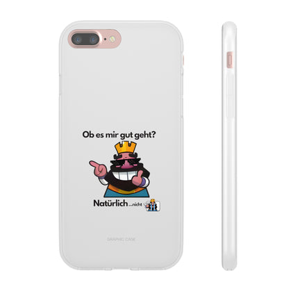 "Ob es mir gut geht? Natürlich... nicht" High Quality Phone Case