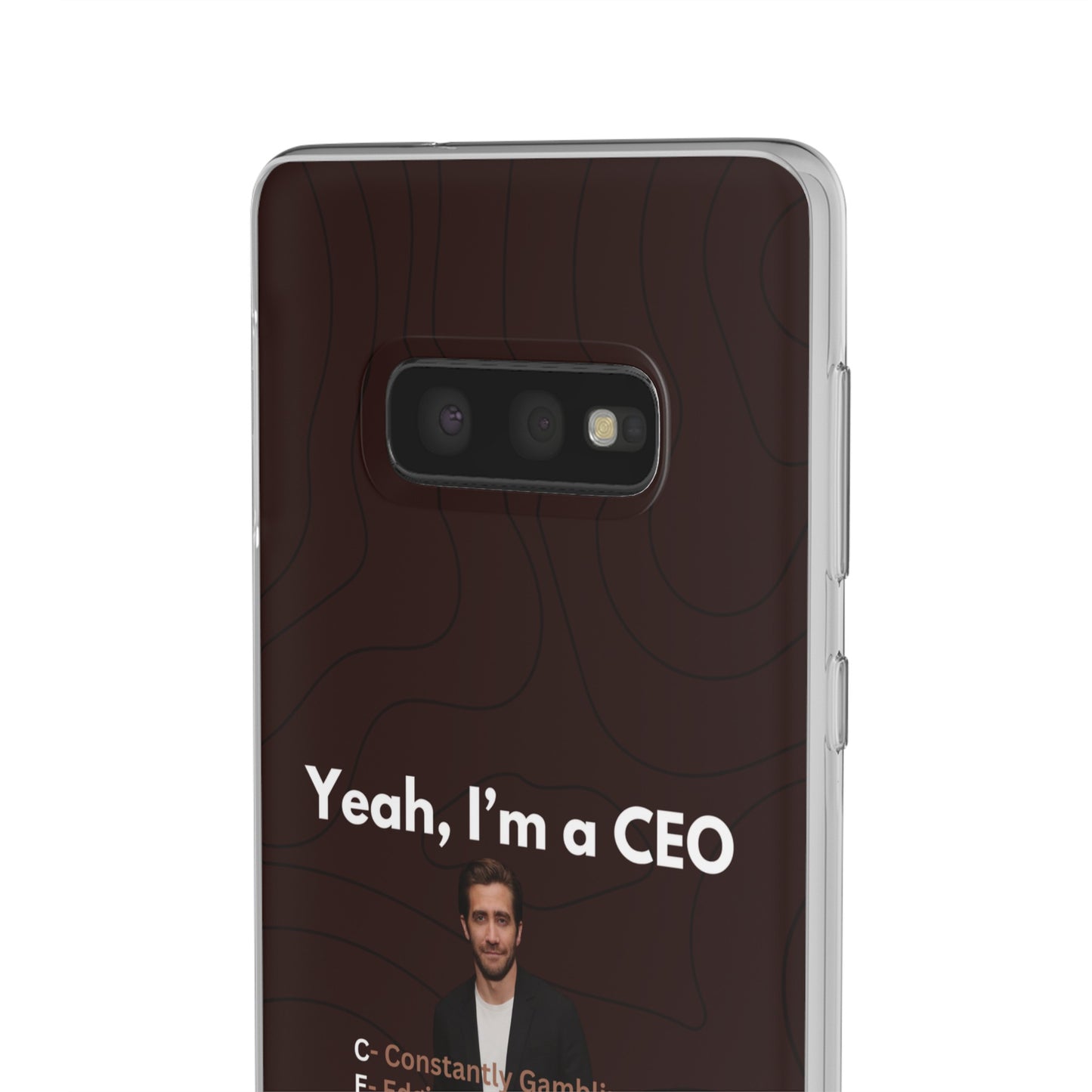 "Yeah, I'm a CEO" High Quality Phone Case