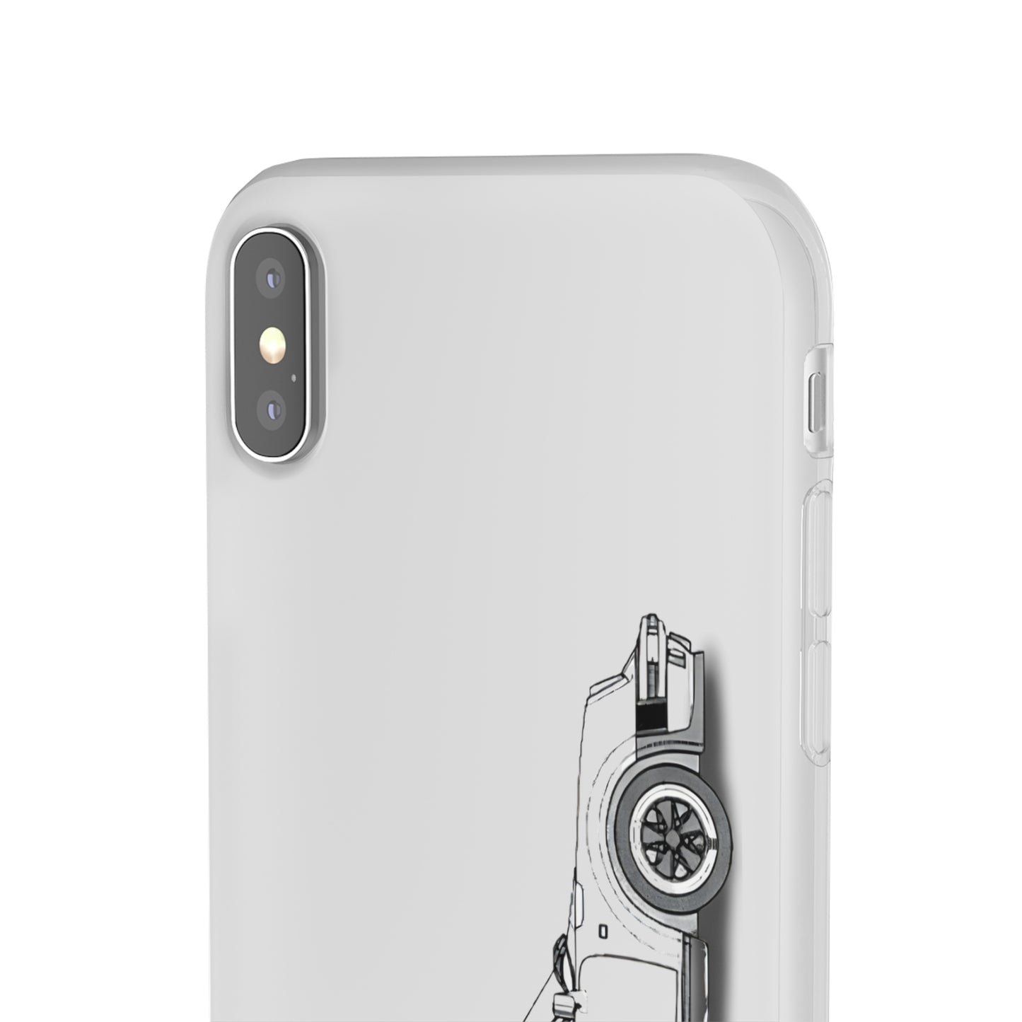 "Car Blueprint 2" High Quality Phone Case