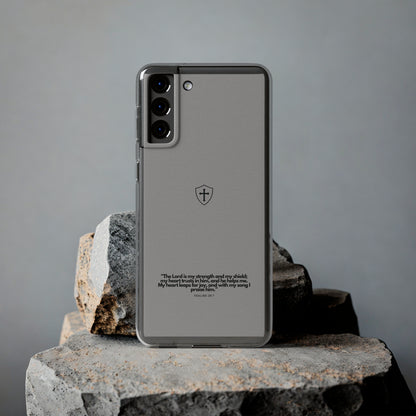 "Psalm 28:7" High Quality Phone Case