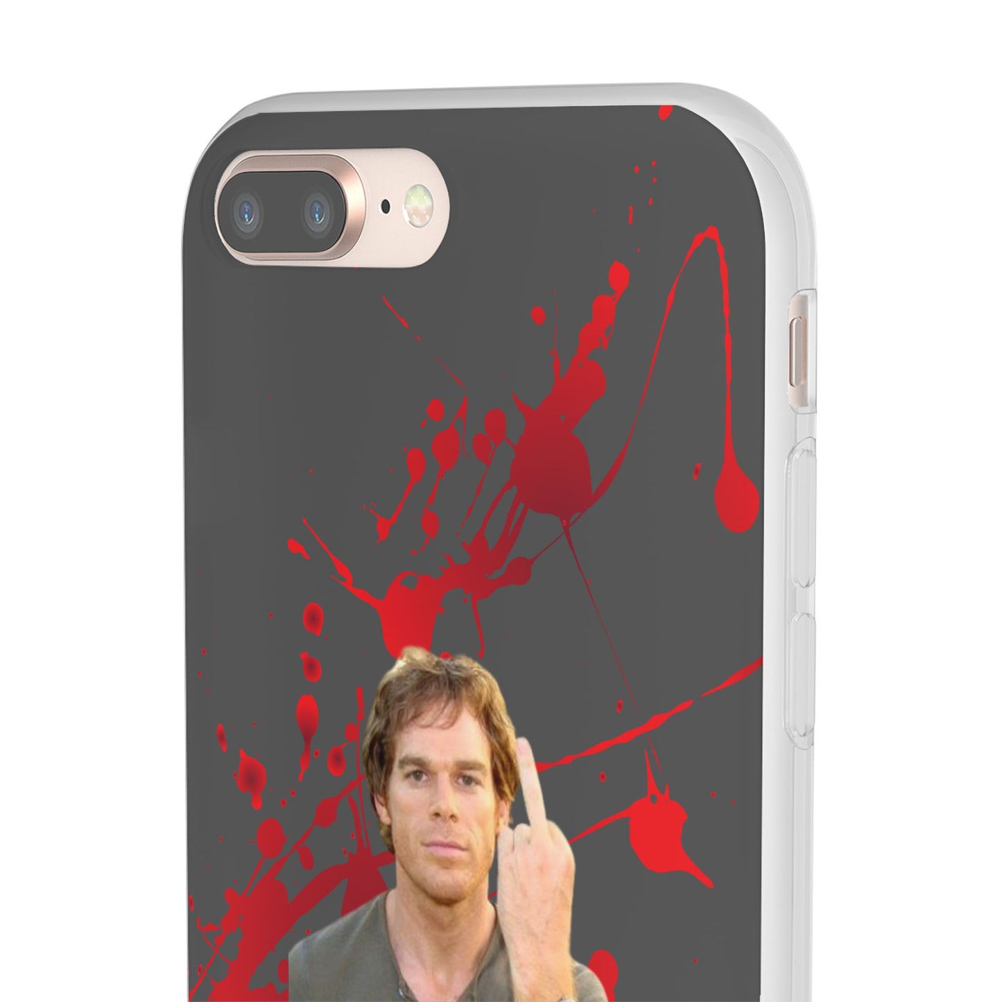 Dexter Middle Finger High Quality Phone Case