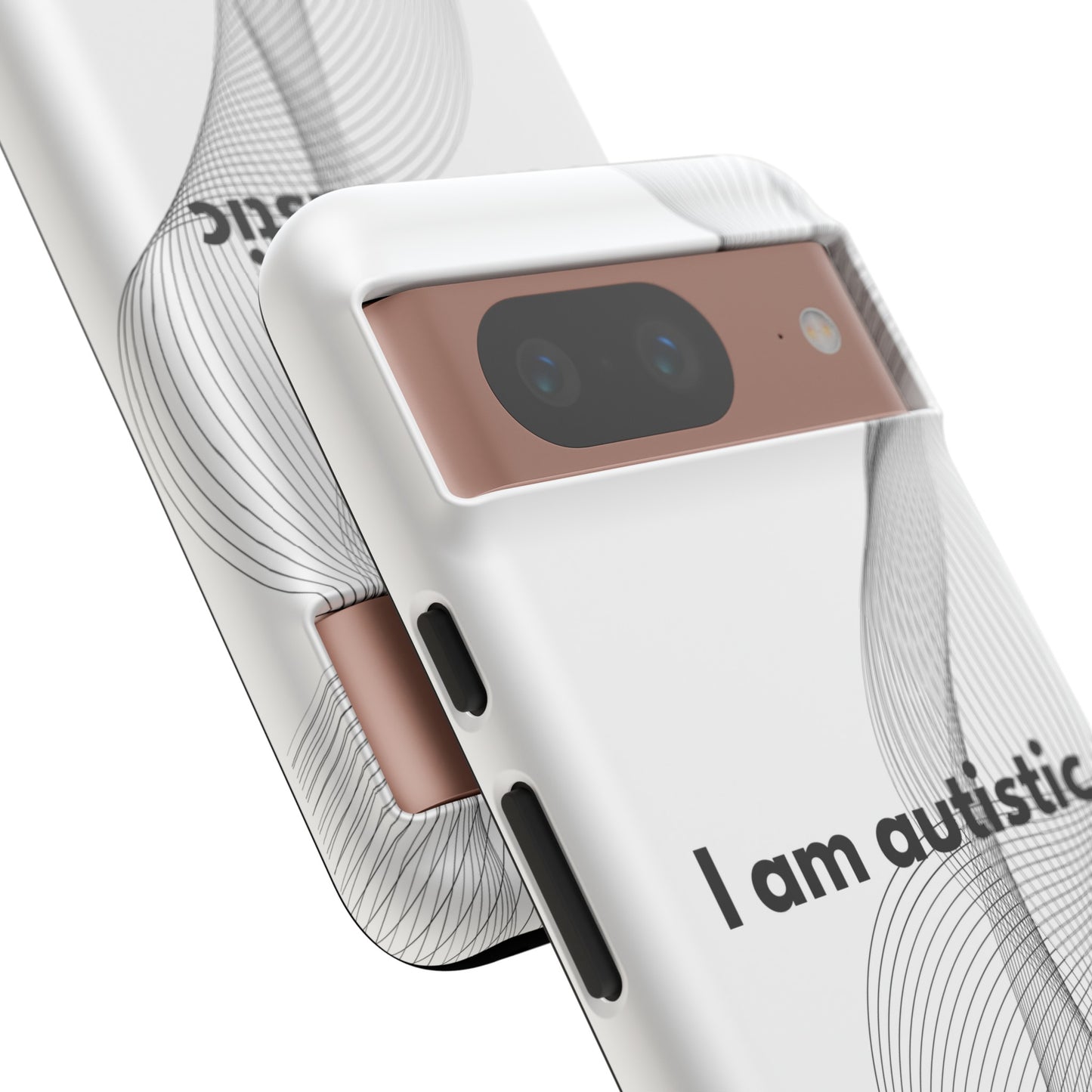 "I am autistic" Premium Quality Phone Case