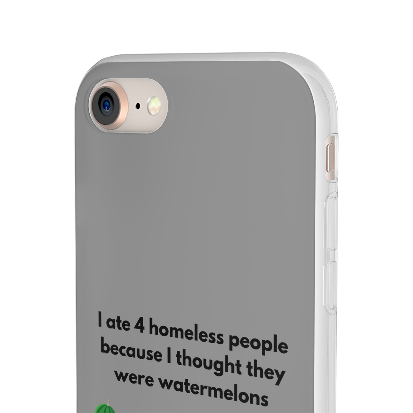 "I ate 4 homeless people" High Quality Phone Cases