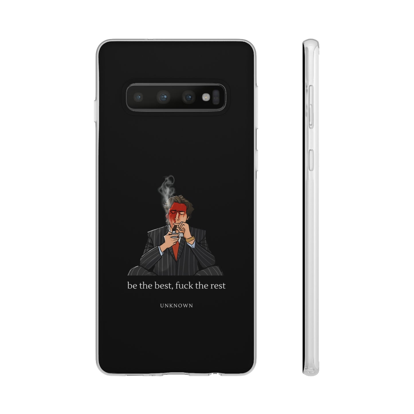 "Be the best, fuck the rest" High Quality Phone Case