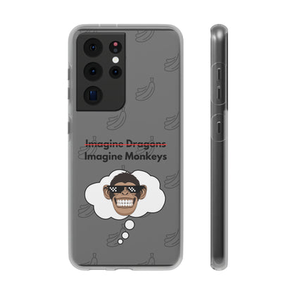 "Imagine Monkeys" High Quality Phone Case