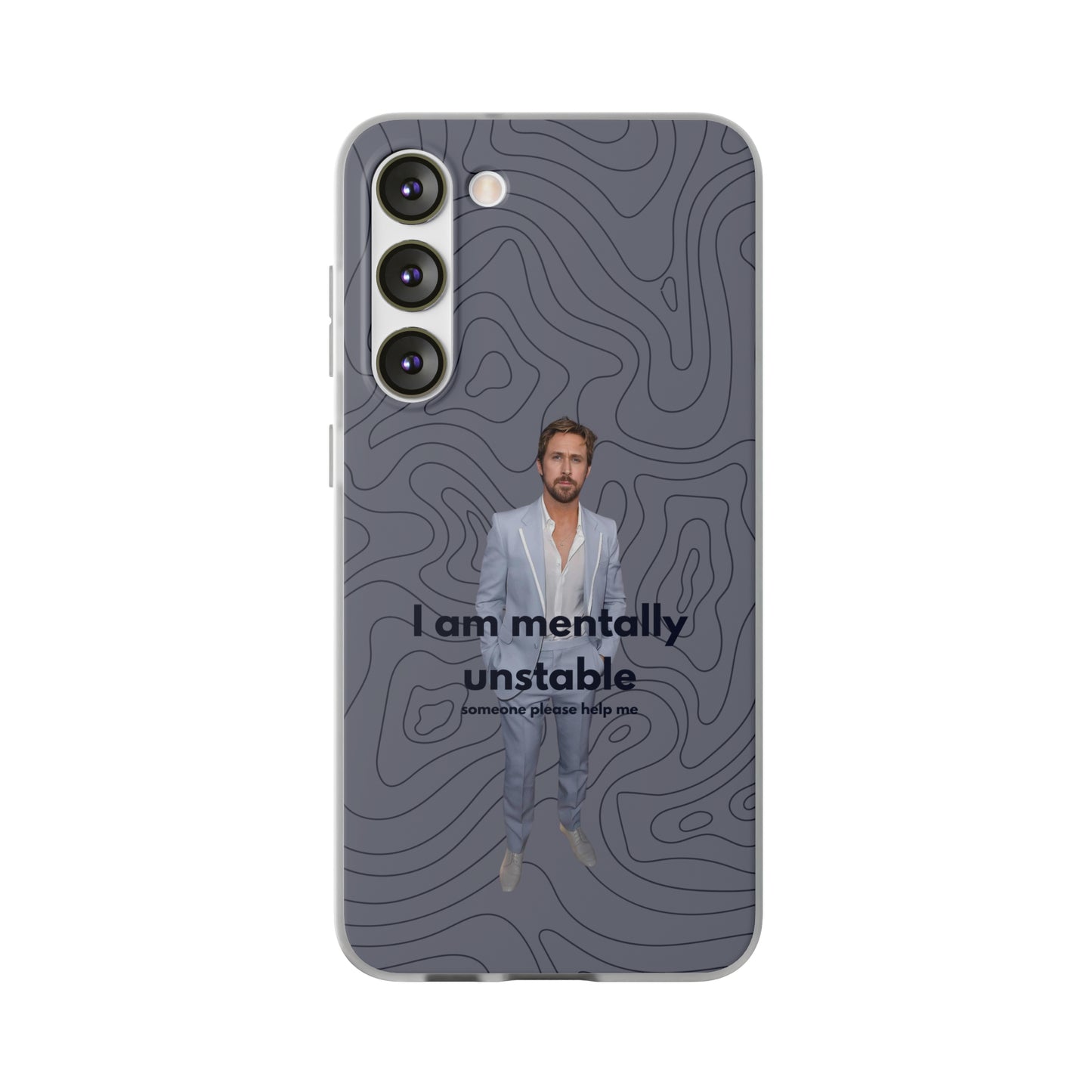 "I am mentally unstable" High Quality Phone Case