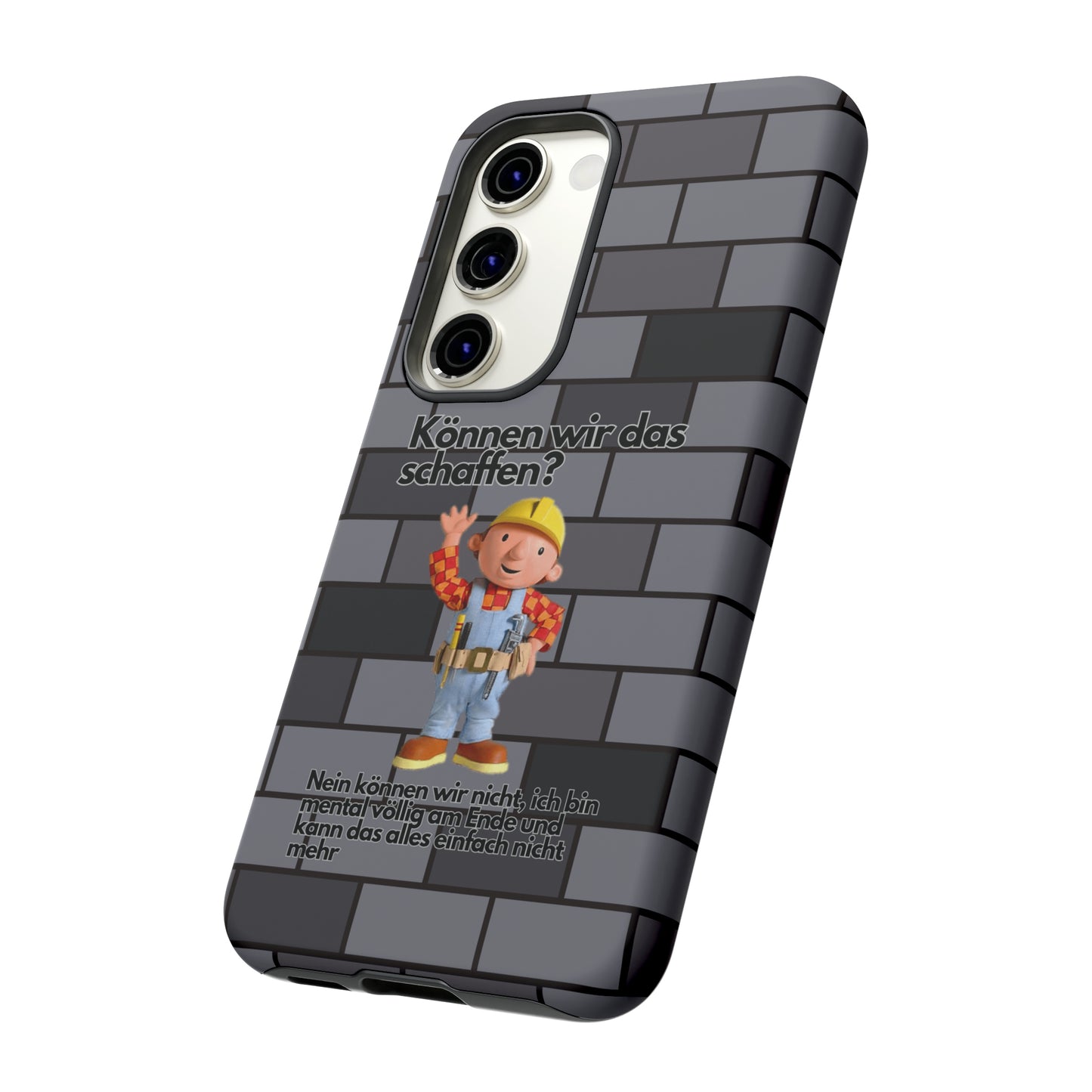 "Können wir das schaffen?" Premium Quality Phone Case