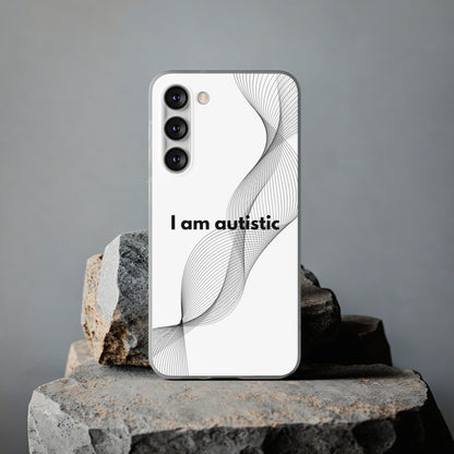 "I am autistic" High Quality Phone Case