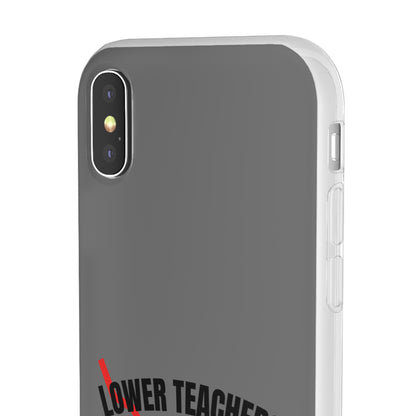 "Lower teachers salary" High Quality Phone Case