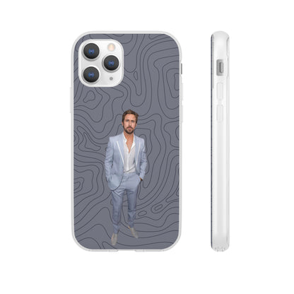 "Ryan Gosling blue" High Quality Phone Case