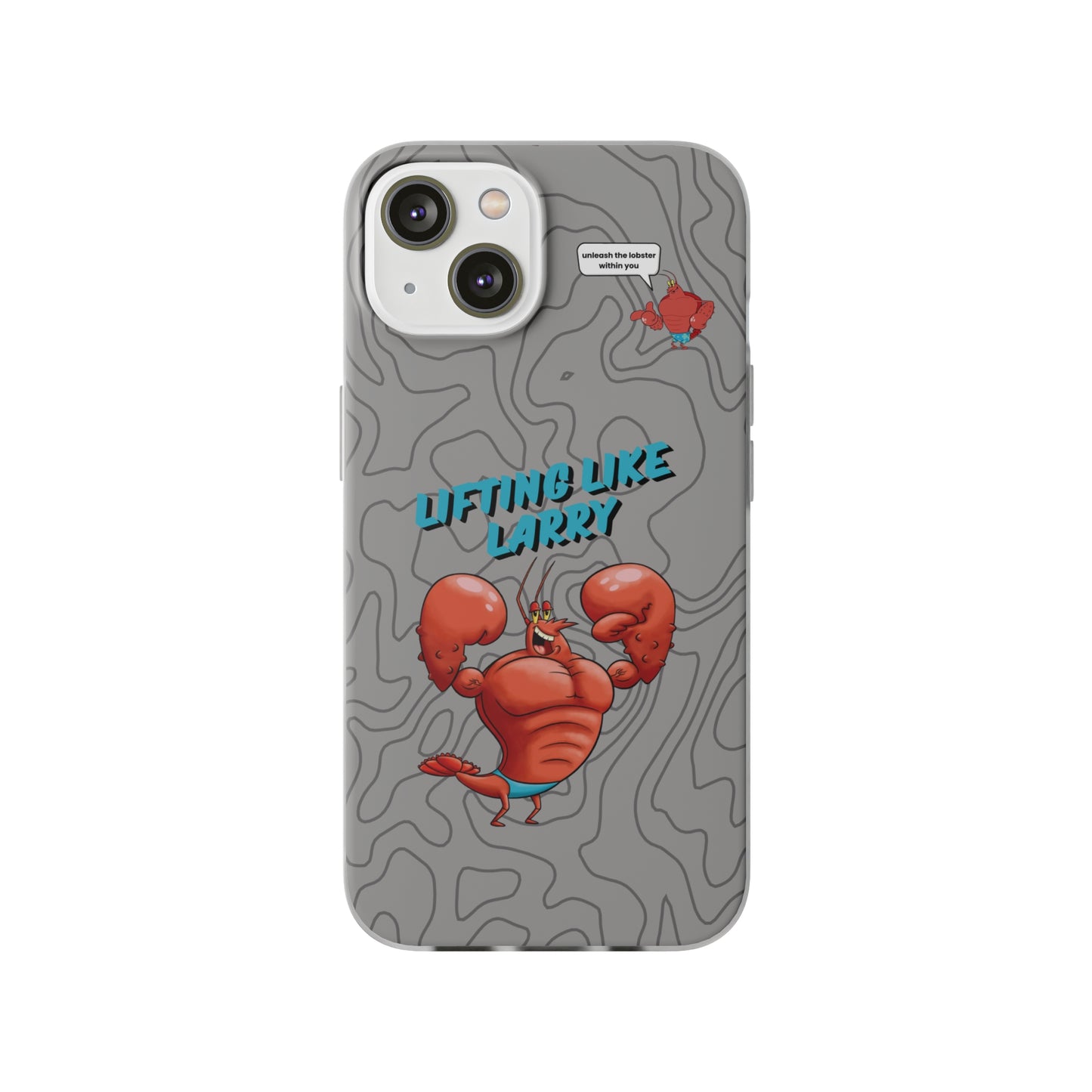 "Lifting like Larry" High Quality Phone Case