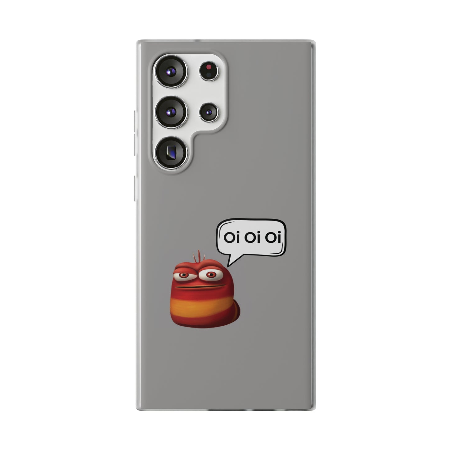 "Oi Oi Oi Red Larva" High Quality Phone Case